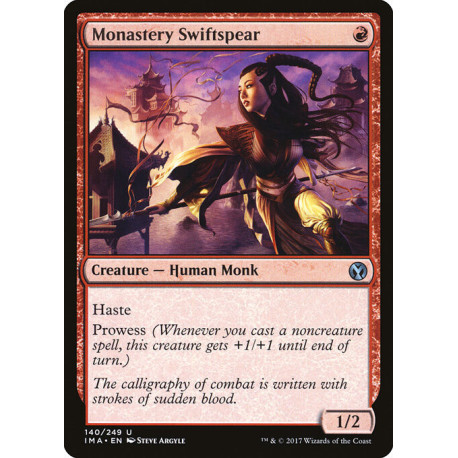 (Foil) Rouge - Monastery Swiftspear (U) [IMA]
