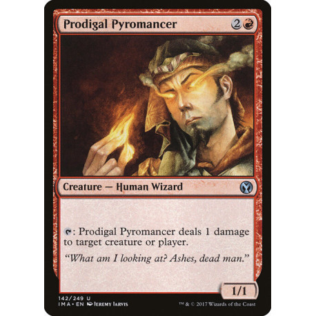 (Foil) Rouge - Prodigal Pyromancer (U) [IMA]