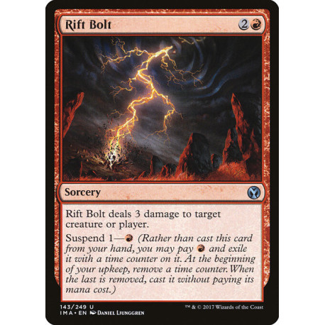 (Foil) Rouge - Rift Bolt (U) [IMA]