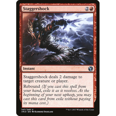 (Foil) Rouge - Staggershock (U) [IMA]