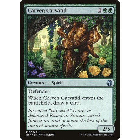 (Foil) Verte - Carven Caryatid (U) [IMA]
