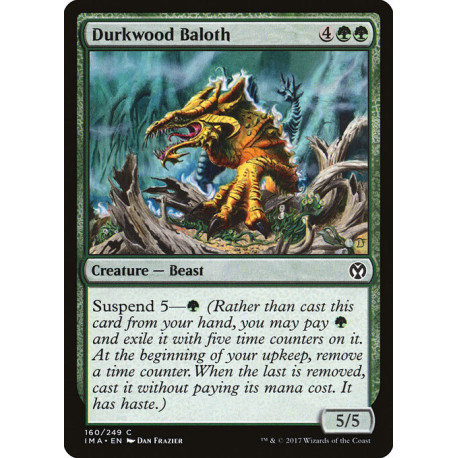 (Foil) Verte - Durkwood Baloth (C) [IMA]