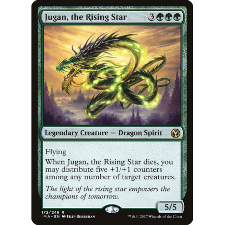 (Foil) Verte - Jugan, the Rising Star (R) [IMA]