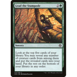 (Foil) Verte - Lead the Stampede (C) [IMA]
