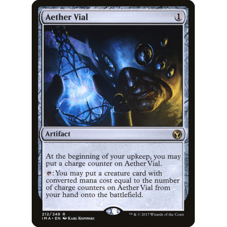 (Foil) Incolore - Aether Vial (R) [IMA]