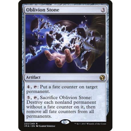 (Foil) Incolore - Oblivion Stone (R) [IMA]