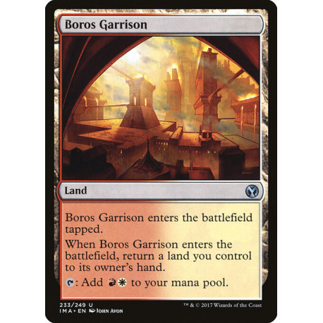 (Foil) Terrain - Boros Garrison (U) [IMA]