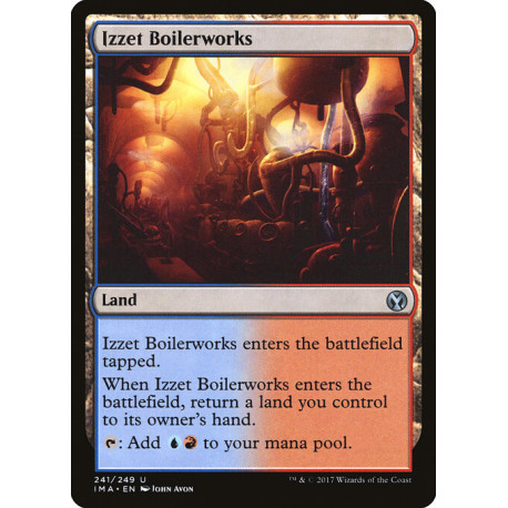 (Foil) Terrain - Izzet Boilerworks (U) [IMA]