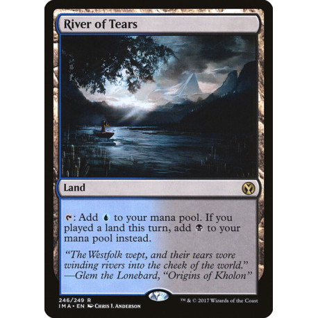 (Foil) Terrain - River of Tears (R) [IMA]