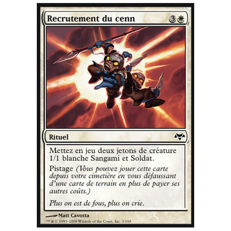 (Foil) Blanche - Recrutement du cenn (C) [EVE]