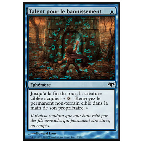 (Foil) Bleue - Talent pour le bannissement (C) [EVE]