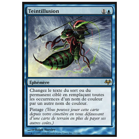 (Foil) Bleue - Teintillusion (R) [EVE]