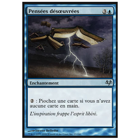 (Foil) Bleue - Pensées désœuvrées (U) [EVE]