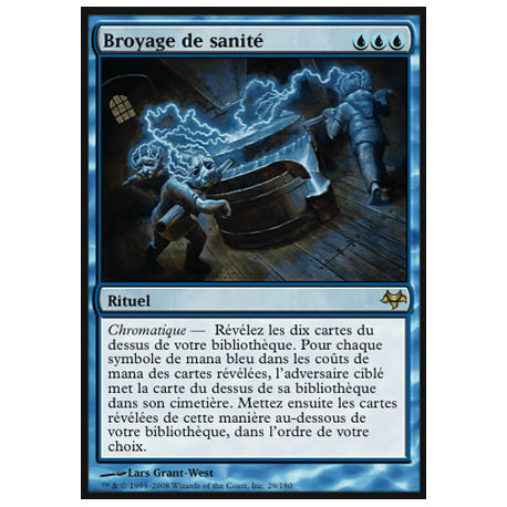 (Foil) Bleue - Broyage de sanité (R) [EVE]