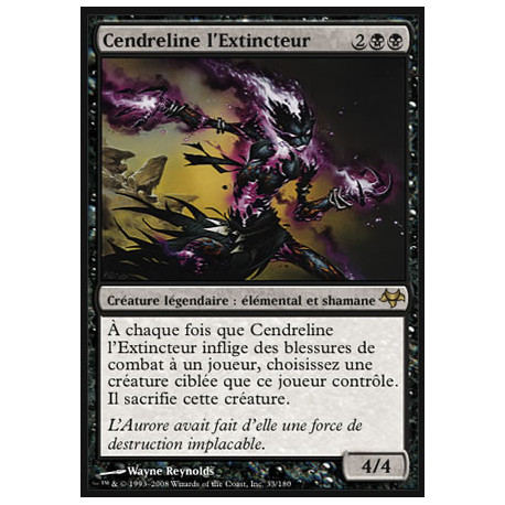 (Foil) Noire - Cendreline l'Extincteur (R) [EVE]