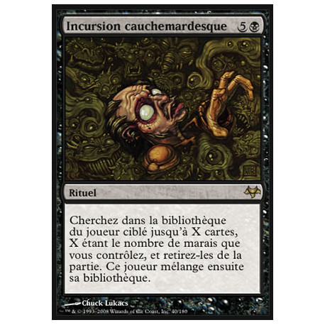 (Foil) Noire - Incursion cauchemardesque (R) [EVE]
