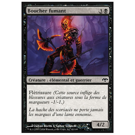 (Foil) Noire - Boucher fumant (C) [EVE]