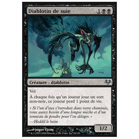 (Foil) Noire - Diablotin de suie (U) [EVE]