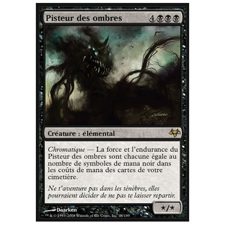 (Foil) Noire - Pisteur des ombres (R) [EVE]