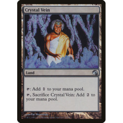 (Foil) Terrain - Crystal Vein (U) [PD3]