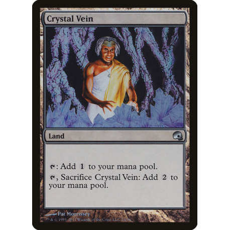 (Foil) Terrain - Crystal Vein (U) [PD3]