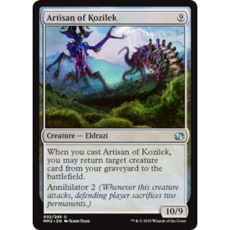 (Foil) Incolore - Artisan of Kozilek (U) [MM2]
