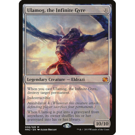 (Foil) Incolore - Ulamog, the Infinite Gyre (M) [MM2]