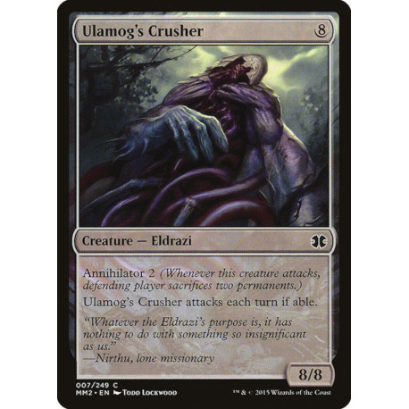 (Foil) Incolore - Ulamog's Crusher (C) [MM2]