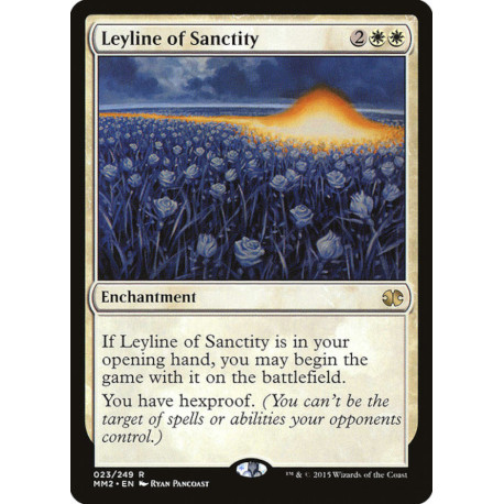 (Foil) Blanche - Leyline of Sanctity (R) [MM2]