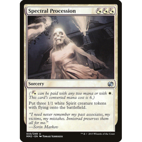 (Foil) Blanche - Spectral Procession (U) [MM2]