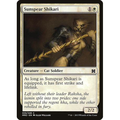 (Foil) Blanche - Sunspear Shikari (C) [MM2]