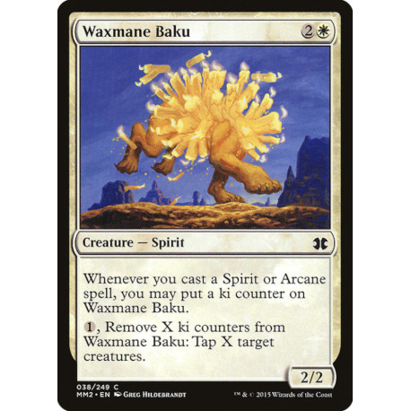 (Foil) Blanche - Waxmane Baku (C) [MM2]