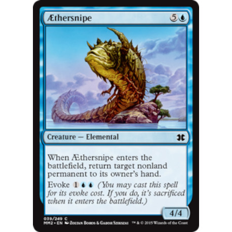 (Foil) Bleue - Aethersnipe (C) [MM2]