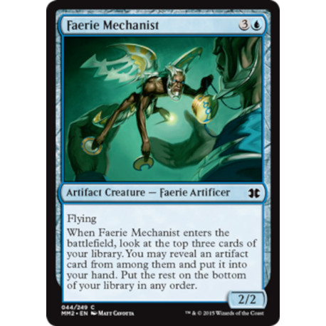 (Foil) Bleue - Faerie Mechanist (C) [MM2]