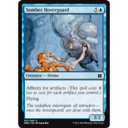 (Foil) Bleue - Somber Hoverguard (C) [MM2]