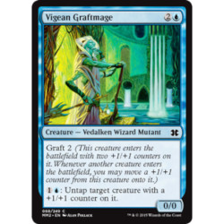 (Foil) Bleue - Vigean Graftmage (C) [MM2]