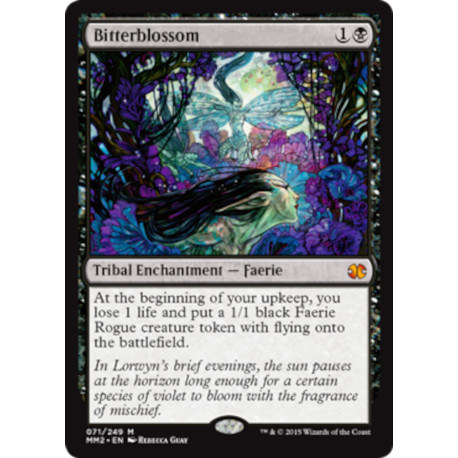 (Foil) Noire - Bitterblossom (M) [MM2]