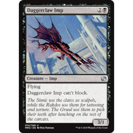 (Foil) Noire - Daggerclaw Imp (U) [MM2]