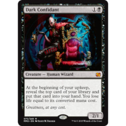 (Foil) Noire - Dark Confidant (M) [MM2]
