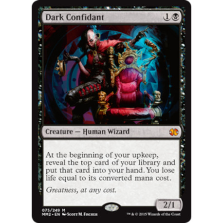 (Foil) Noire - Dark Confidant (M) [MM2]