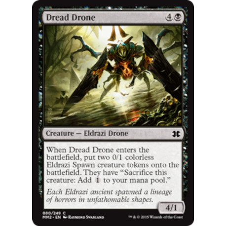 (Foil) Noire - Dread Drone (C) [MM2]