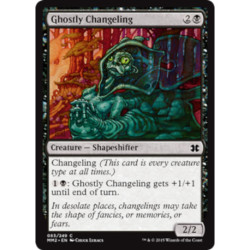 (Foil) Noire - Ghostly Changeling (C) [MM2]