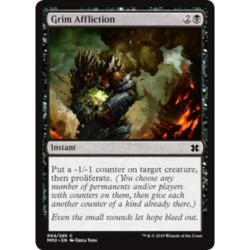 (Foil) Noire - Grim Affliction (C) [MM2]