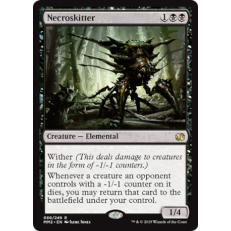 (Foil) Noire - Necroskitter (R) [MM2]