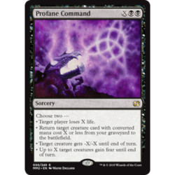(Foil) Noire - Profane Command (R) [MM2]