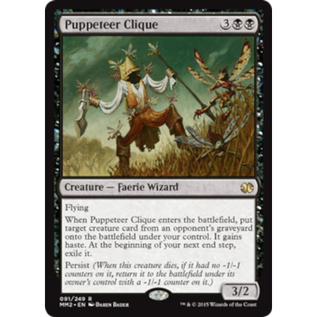 (Foil) Noire - Puppeteer Clique (R) [MM2]