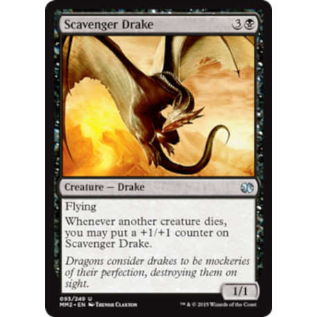 (Foil) Noire - Scavenger Drake (U) [MM2]