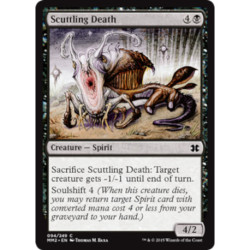 (Foil) Noire - Scuttling Death (C) [MM2]