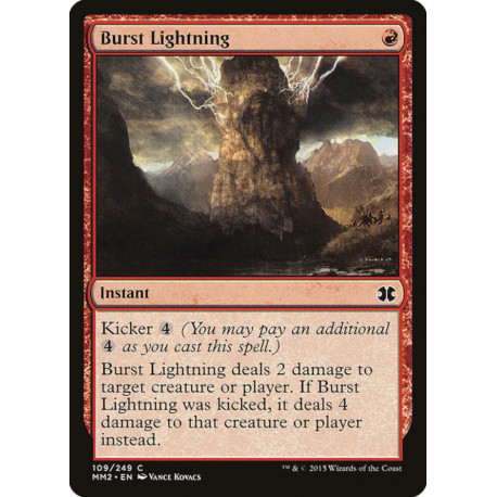 (Foil) Rouge - Burst Lightning (C) [MM2]