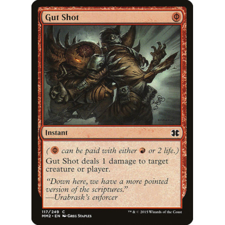(Foil) Rouge - Gut Shot (C) [MM2]